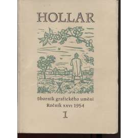 HOLLAR - Sborník grafického umění - Ročník XXVI./1954 (přílohy)