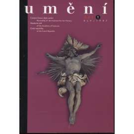 Časopis Umění, číslo 1., ročník XLV./1997