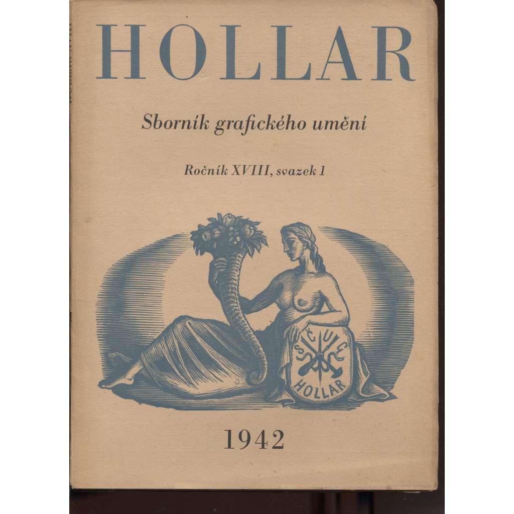 HOLLAR - Sborník grafického umění - Ročník XVIII./1942 (přílohy)