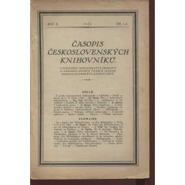Časopis československých knihovníků, ročník II./1923, číslo 1.-10. (komplet)