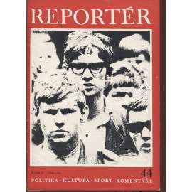 Reportér, ročník III./1968, číslo 44. Týdeník pro politiku, kulturu  a sport