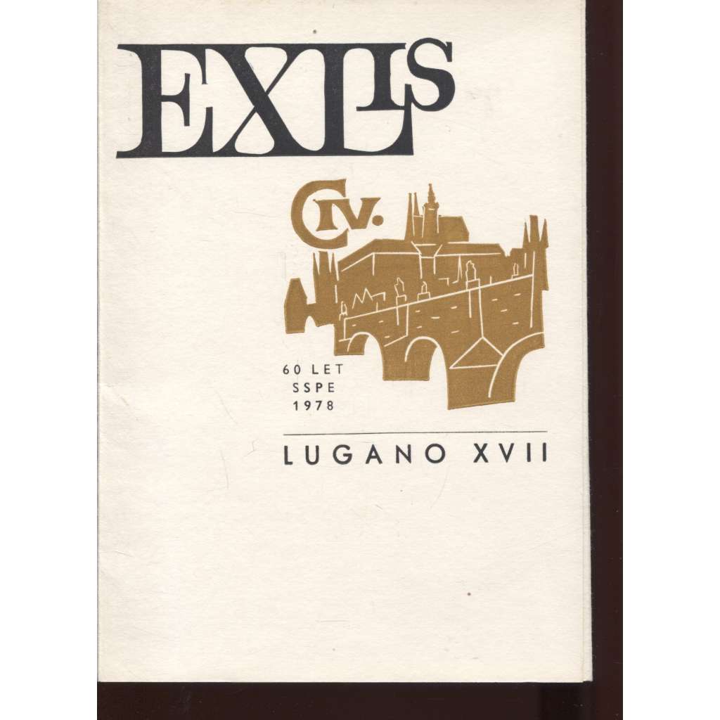 XVII. Mezinárodní kongres exlibris. Lugano 1978 (SSPE. Josef Liesler, Karel Beneš, Cyril Bouda, Jiří Bouda, Olga Čechová, Emil Kotrba, Jarosla Šváb...