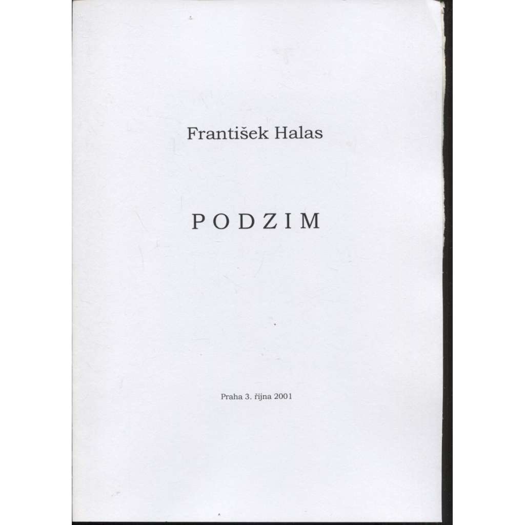 Podzim (grafika, Jan Kristofori)