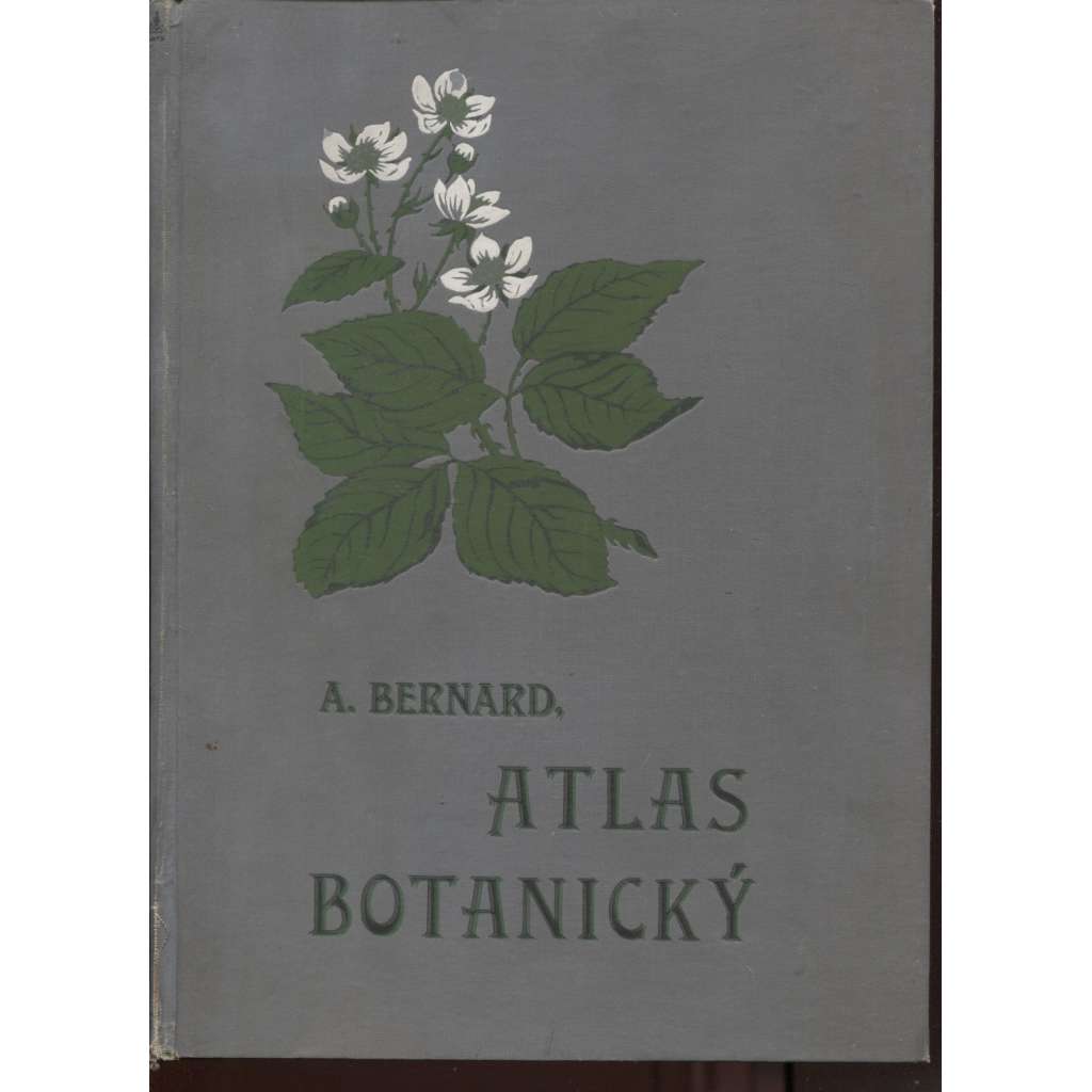 Atlas botanický (dle soustavy Linnéovy) - herbář, chronolitografie