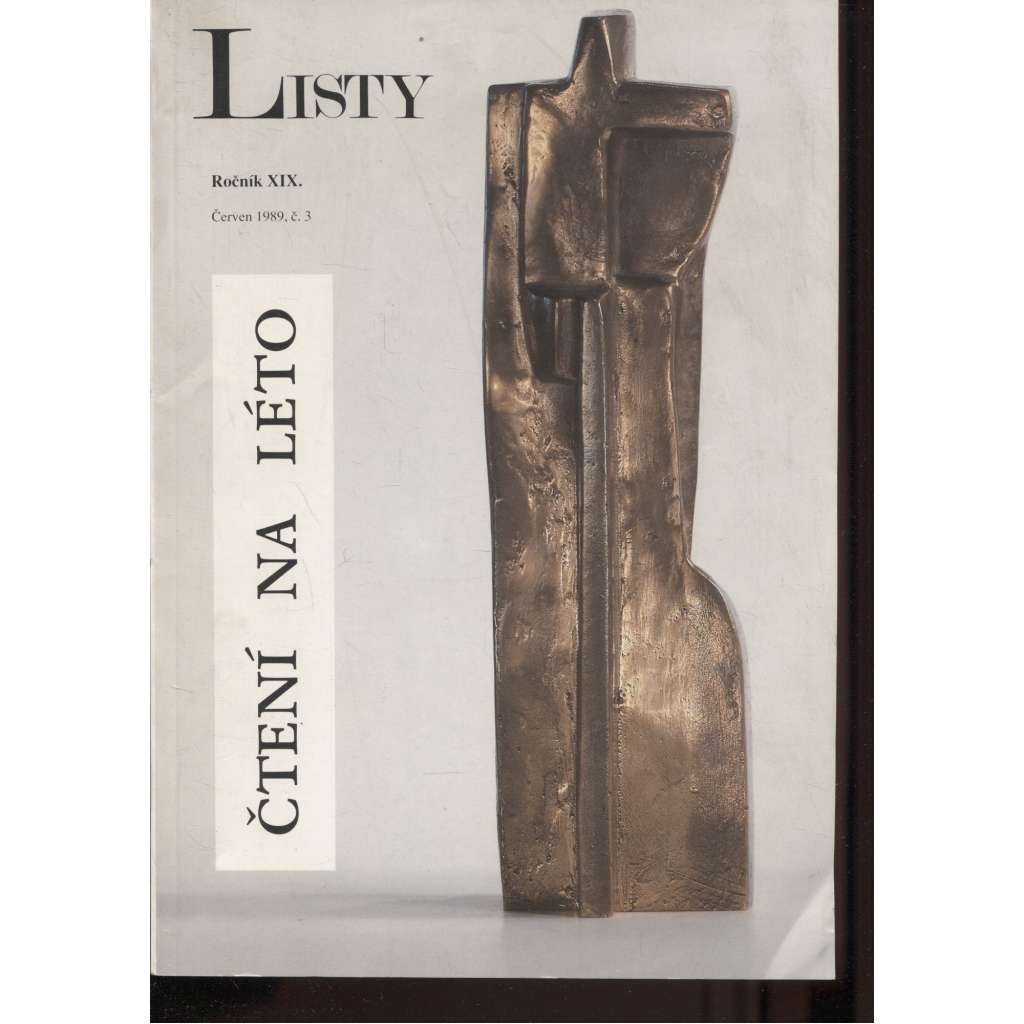 Listy - Čtení na léto, ročník XIX./1989 (exil)