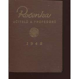 Ročenka učitelů a profesorů na rok 1948