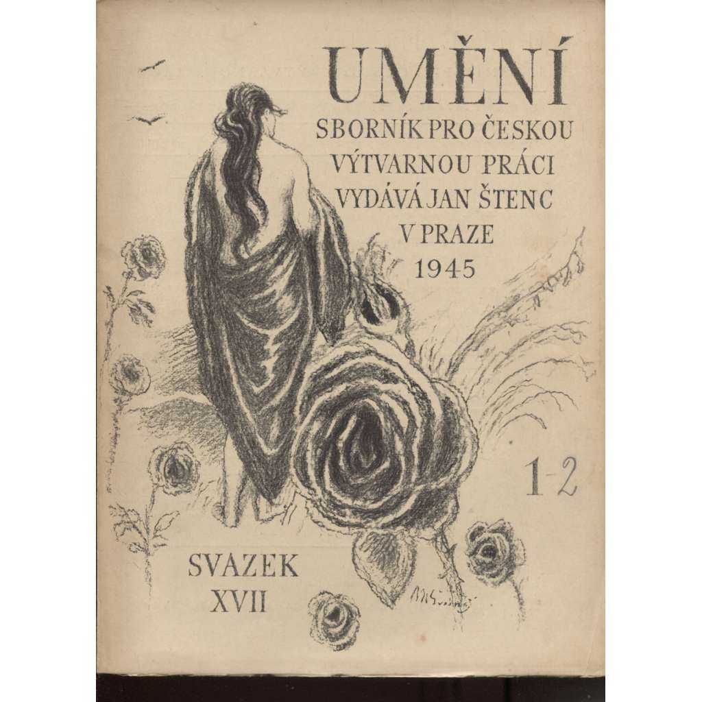 Umění. Sborník pro českou výtvarnou práci, ročník XVII./1945-1946 (kompletní)