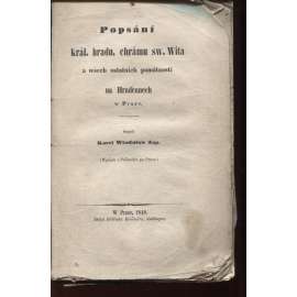 Popsání král. hradu, chrámu sw. Víta a wšech ostatních památností na Hradčanech w Praze (chrám svatého Víta, Praha, Hradčany)