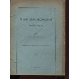 O jisté ploše různosměrek šestého stupně (matematika, geometrie)