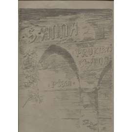Svatá Anna - píseň (litografie, František Bílek, obálka sešitu)