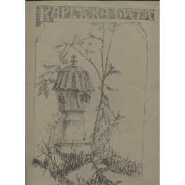Kaplička světic (litografie, František Bílek, obálka sešitu) HOL