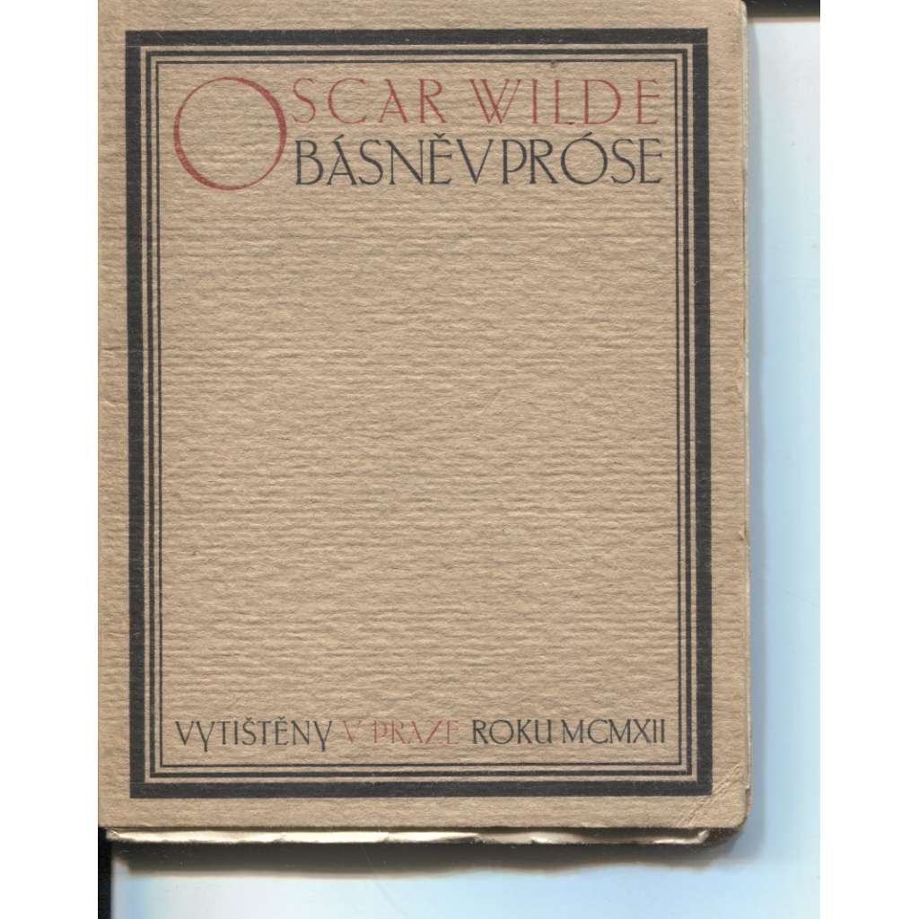 Básně v próse (1912)