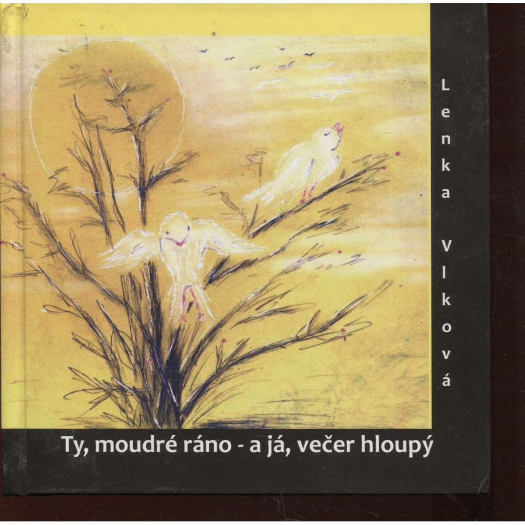 Ty, moudré ráno - a já, večer hloupý (poezie)