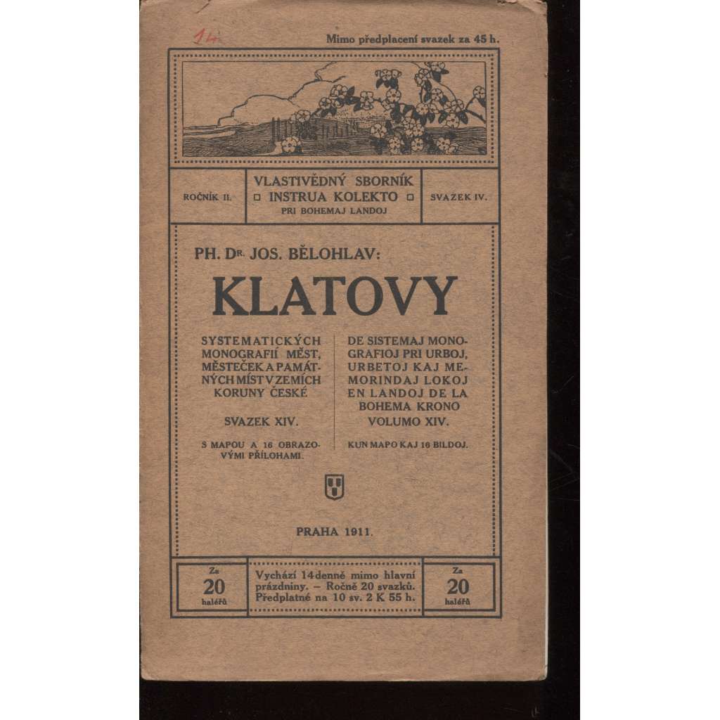 Klatovy (Vlastivědný sborník)
