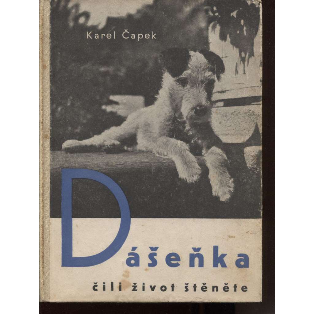 Dášeňka čili život štěněte (Fotografie Karel Čapek, obálka Karel Teige, avantgarda)