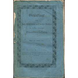 Grundlage einer Heil, Wohlfahrt und wahre Freiheit den Völkern bringenden Staatsverfassung [politická teorie; teologie; filosofie]