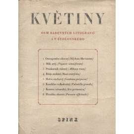 Květiny. 8 barevných litografií J. V. Štolovského (litografie, J. V. Štolovský)