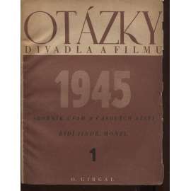 Otázky divadla a filmu, číslo 1./1945