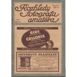 Rozhledy fotografa amatéra, ročník 7., číslo 10/1927