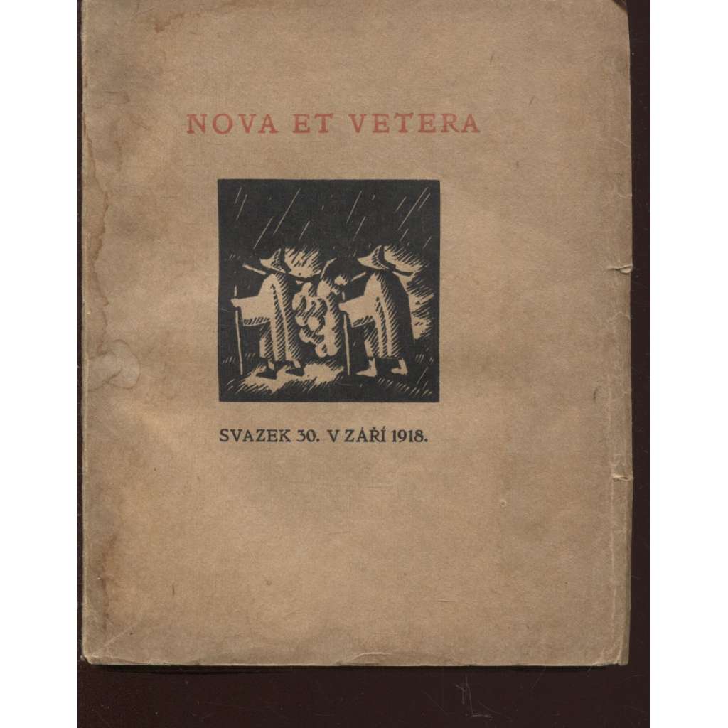Nova et Vetera, svazek 30/1918 (Stará Říše)