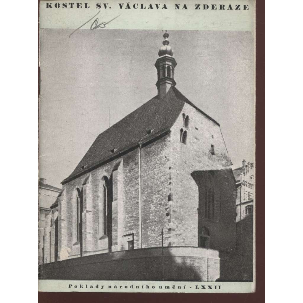 Kostel sv. Václava na Zderaze (Poklady národního umění)