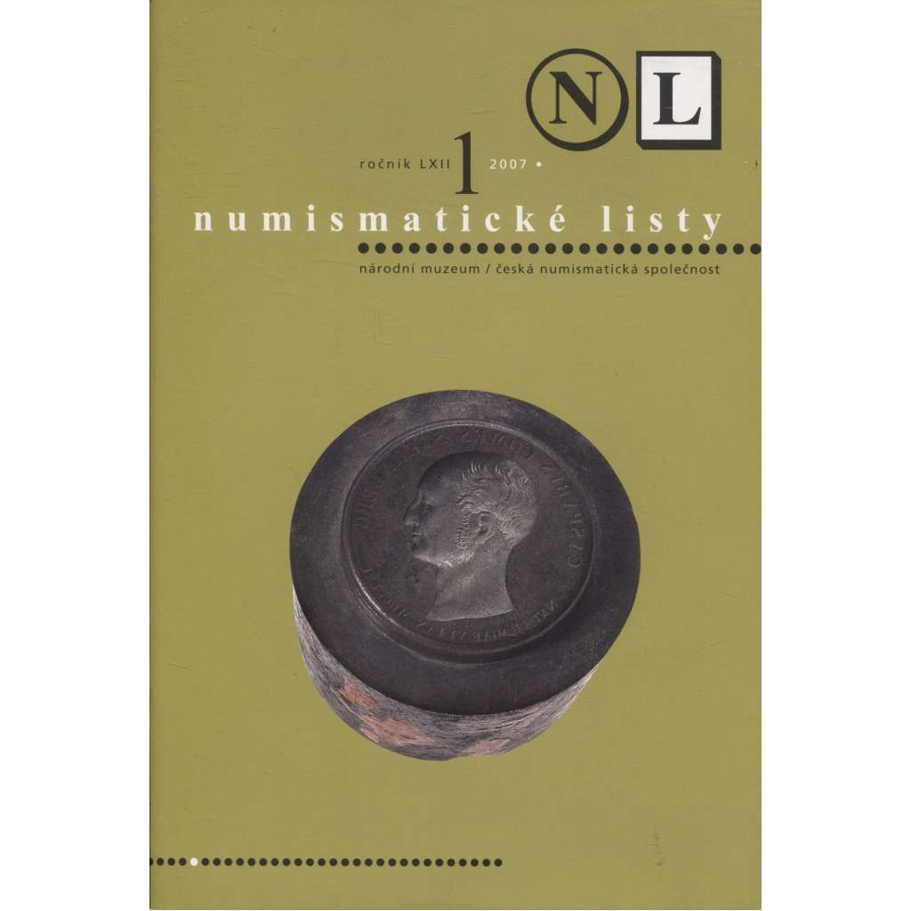Numismatické listy, ročník LXII., číslo 1/2007