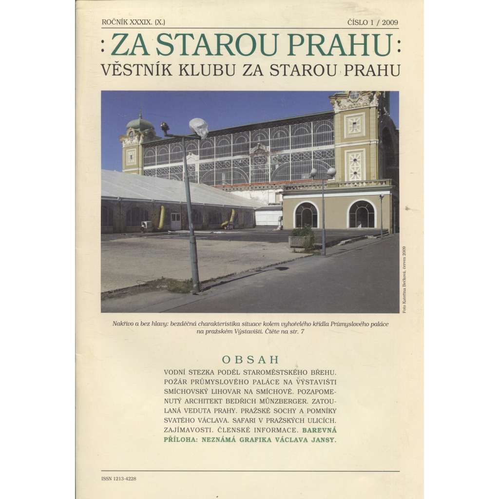 Za starou Prahu, ročník XXXIX., číslo 1/2009 (Praha)