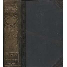 Ottův slovník naučný. Díl XXII. (vazba kůže - polokožená) 1904 HOL
