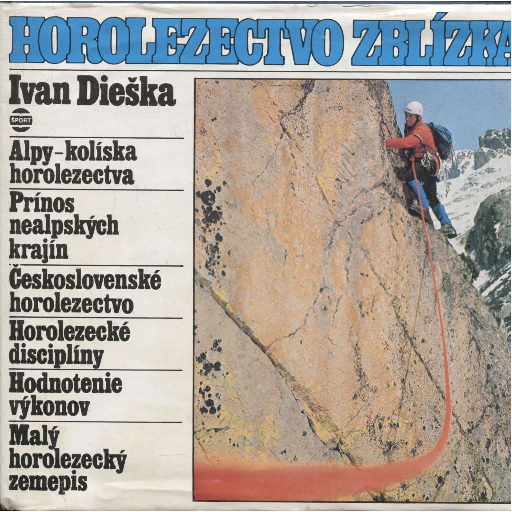 Horolezectvo zblízka (horolezectví, text slovensko)
