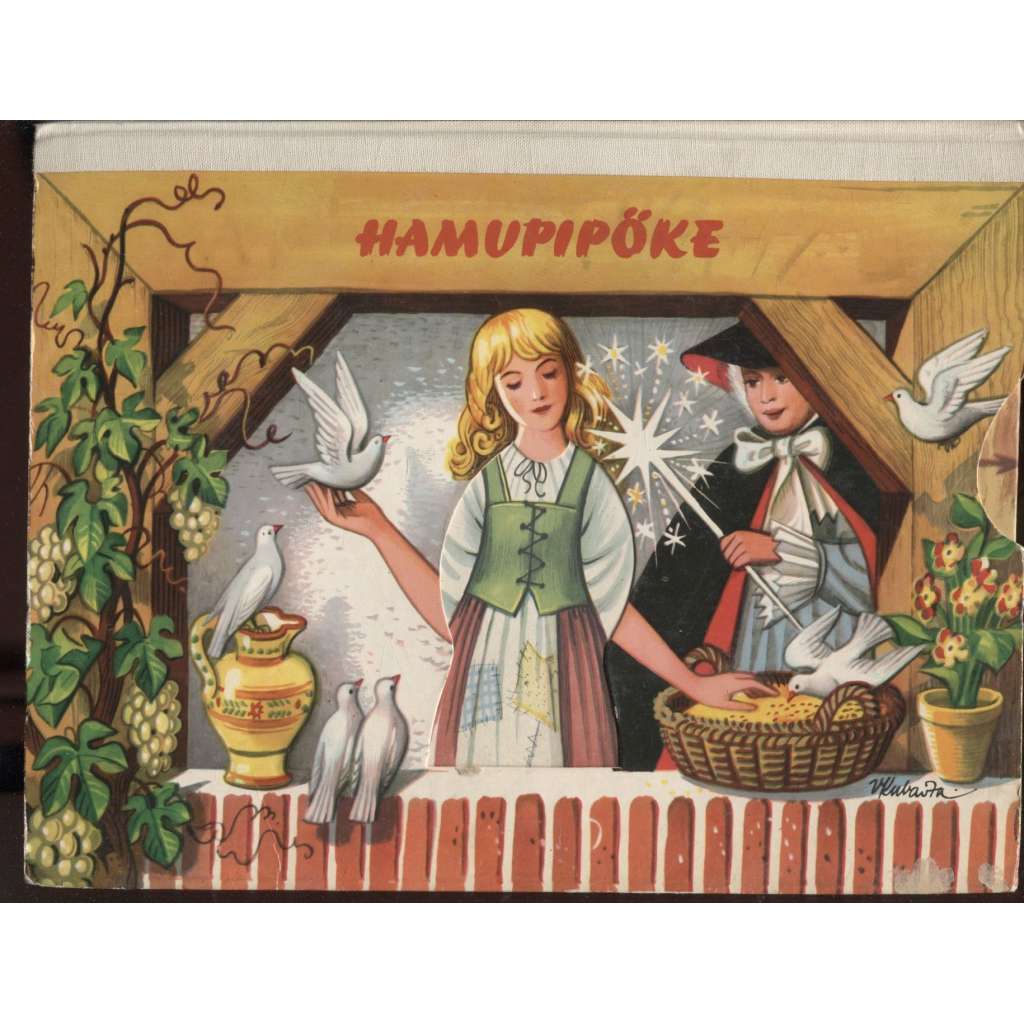 Hamupipöke / Sněhurka (nekompletní, prostorová kniha)