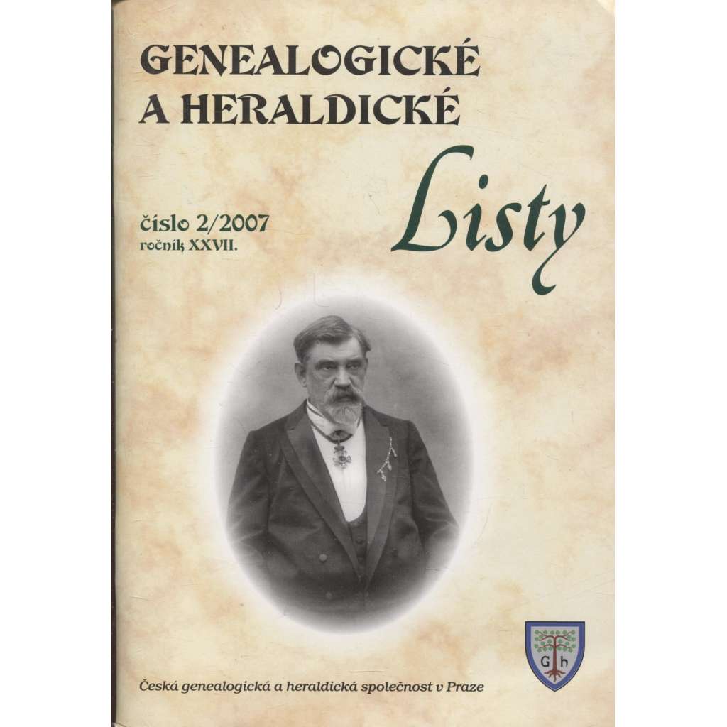 Genealogické a heraldické listy, ročník XXVII., číslo 2/2007