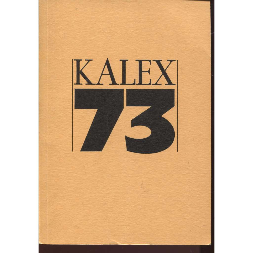 Kalex 73. Kalendář československého exilu 1973 (exil)