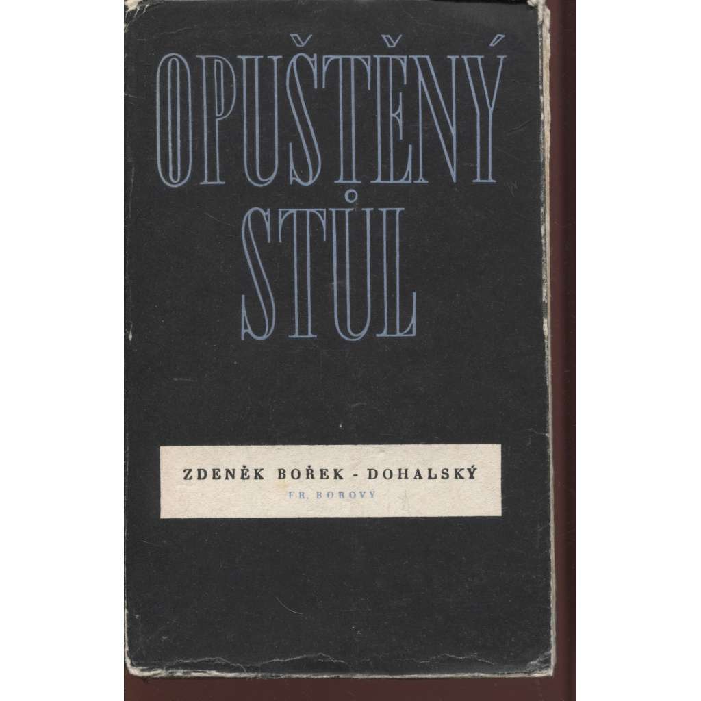 Opuštěný stůl