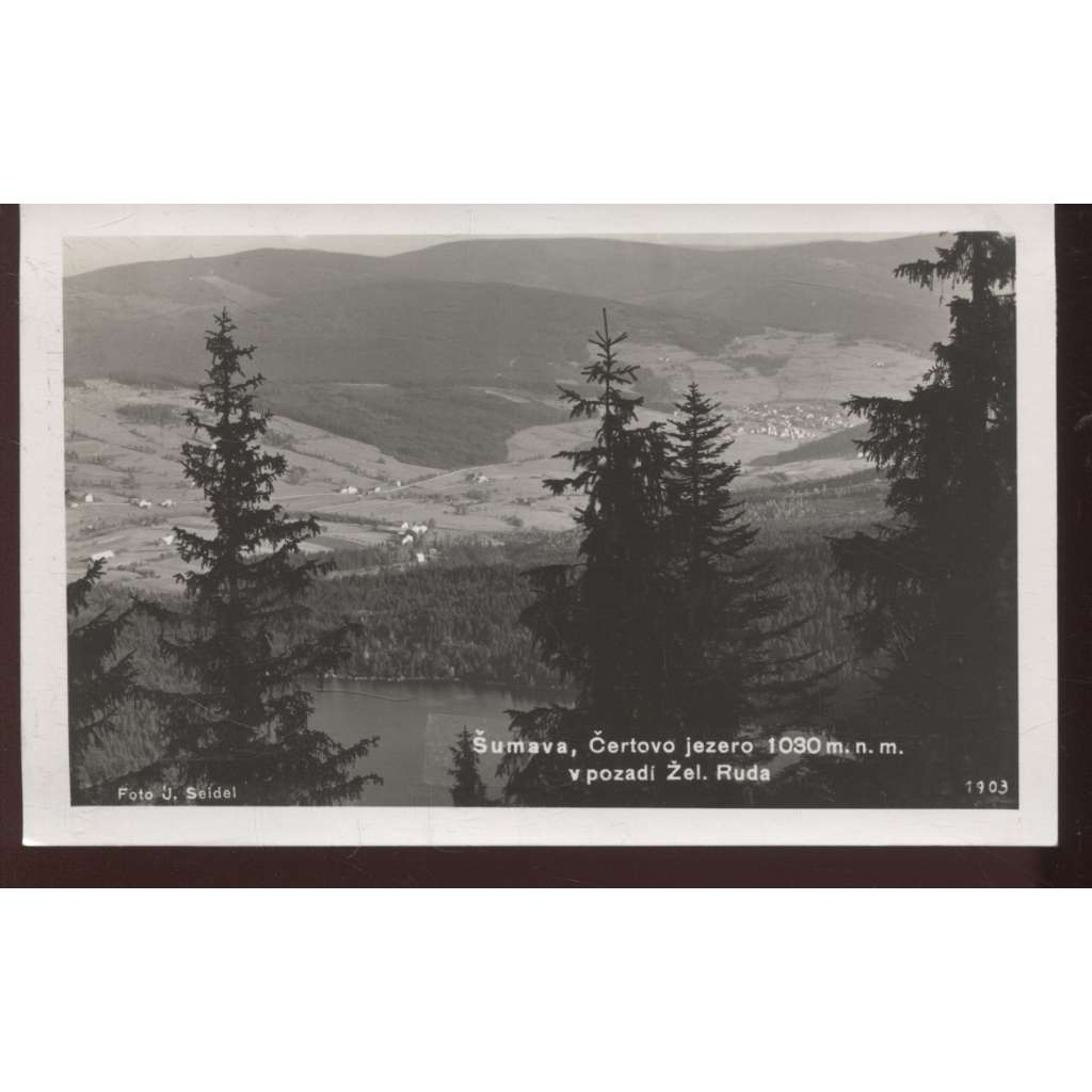 Čertovo jezero, Železná Ruda, Šumava, Klatovy