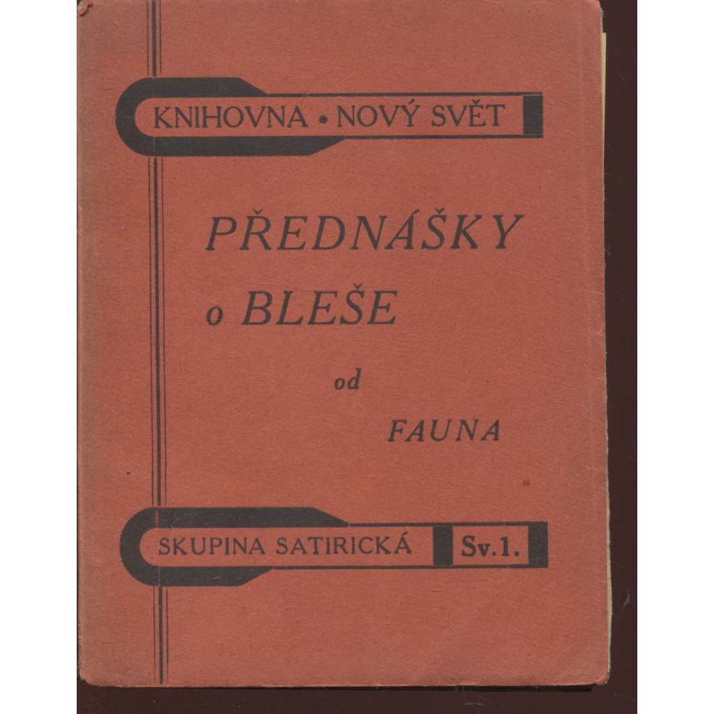 Přednášky o bleše (humor)