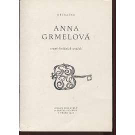 Anna Grmelová - soupis knižních značek