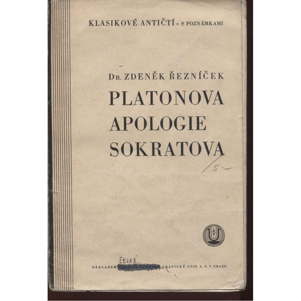 Platonova Apologie Sokratova