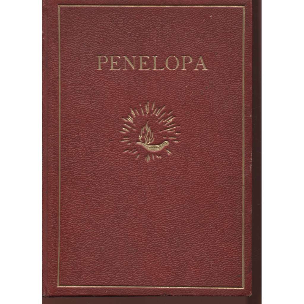 Penelopa (typografie Vojtěch Preissig, 1x grafika a podpis T. F. Šimon, podpis Teréza Dubrovská) - vazba kůže - celokožená