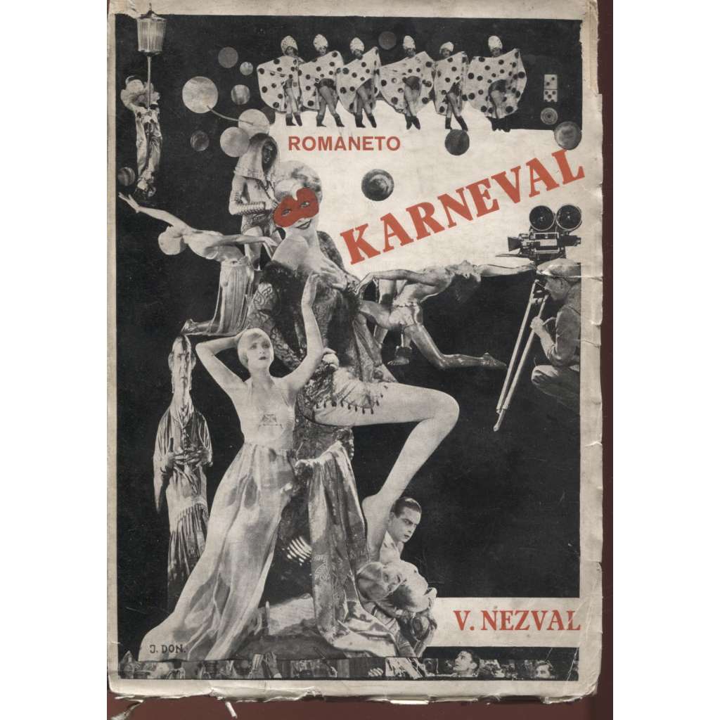 Karneval (obálka J. Don, titulní list K. Teige, O. Mrkvička) - pošk. (avangarda)