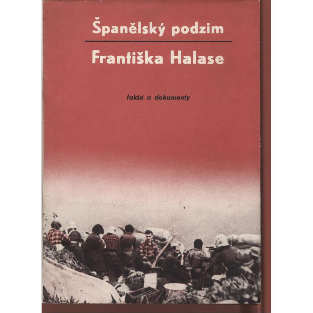 Španělský podzim Františka Halase (obálka František Kalivoda)