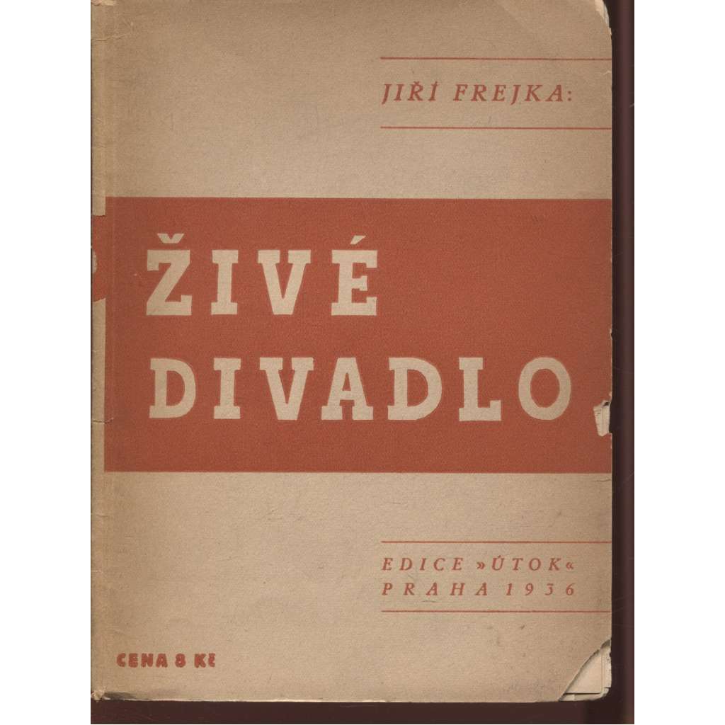 Živé divadlo. Sešit poznámek