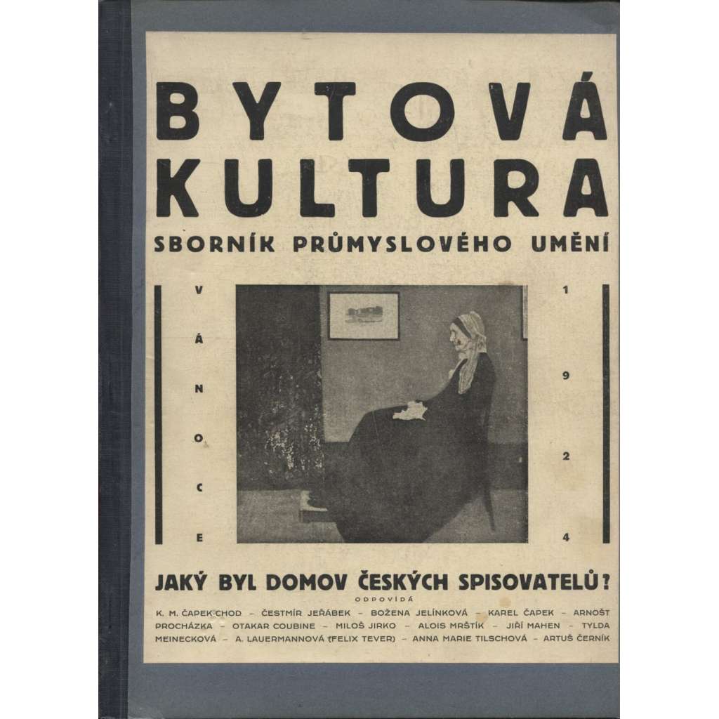 Bytová kultura. Sborník průmyslového umění. Vánoce 1924 (kompletní)