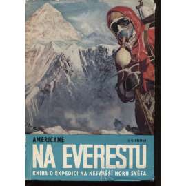 Američané na Everestu (horolezectví, obálka Zdeněk Burian)