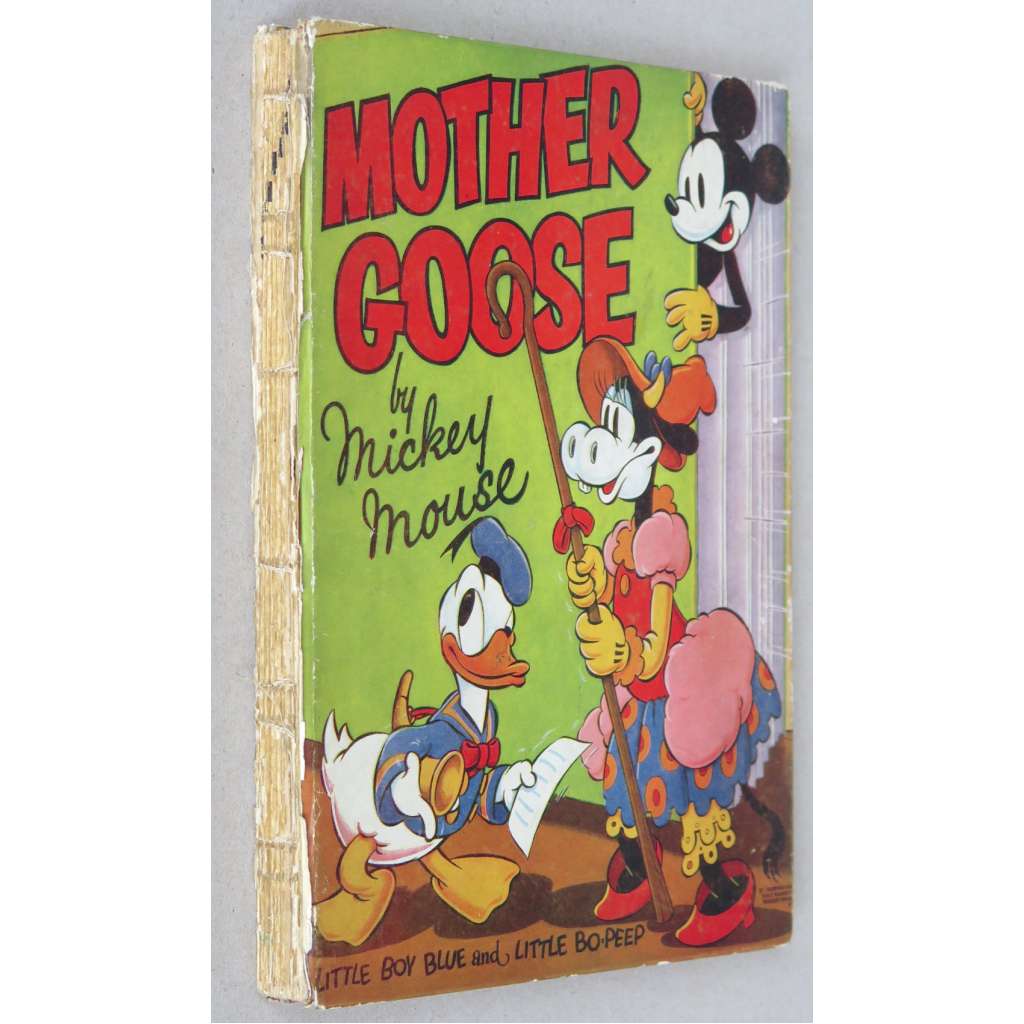 Mother Goose Rhymes by Mickey Mouse ["Říkanky matky Husy od myšáka Mickeyho"; Walt Disney; kačer Donald]
