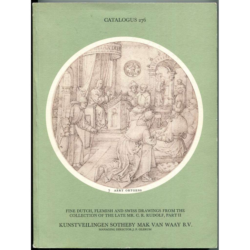 Fine Dutch, Flemish and Swiss Drawings, Part II. [aukční katalog; umění; kresby; kresba; Bloemaert, Cort, Spranger]
