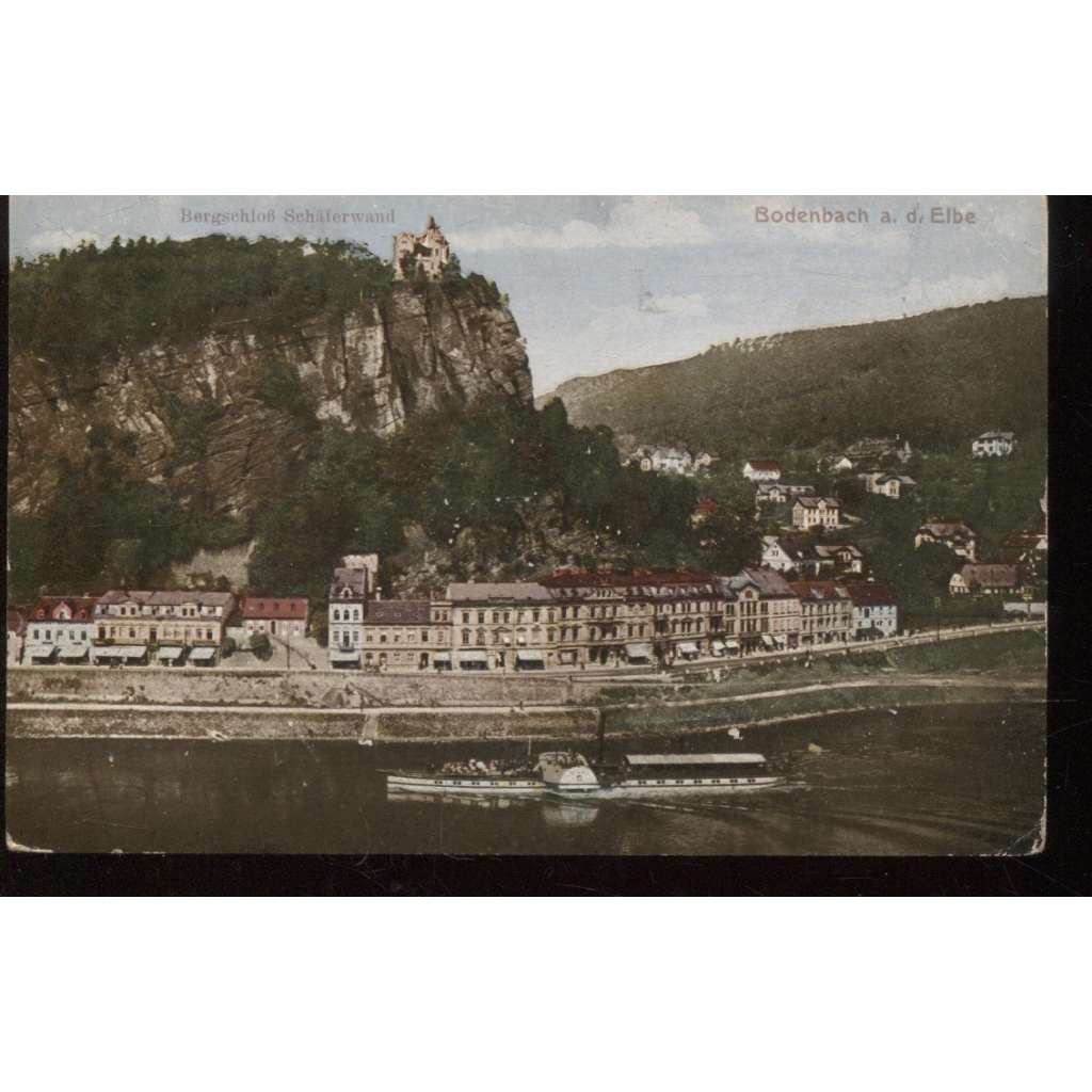 Děčín - Podmokly, parník