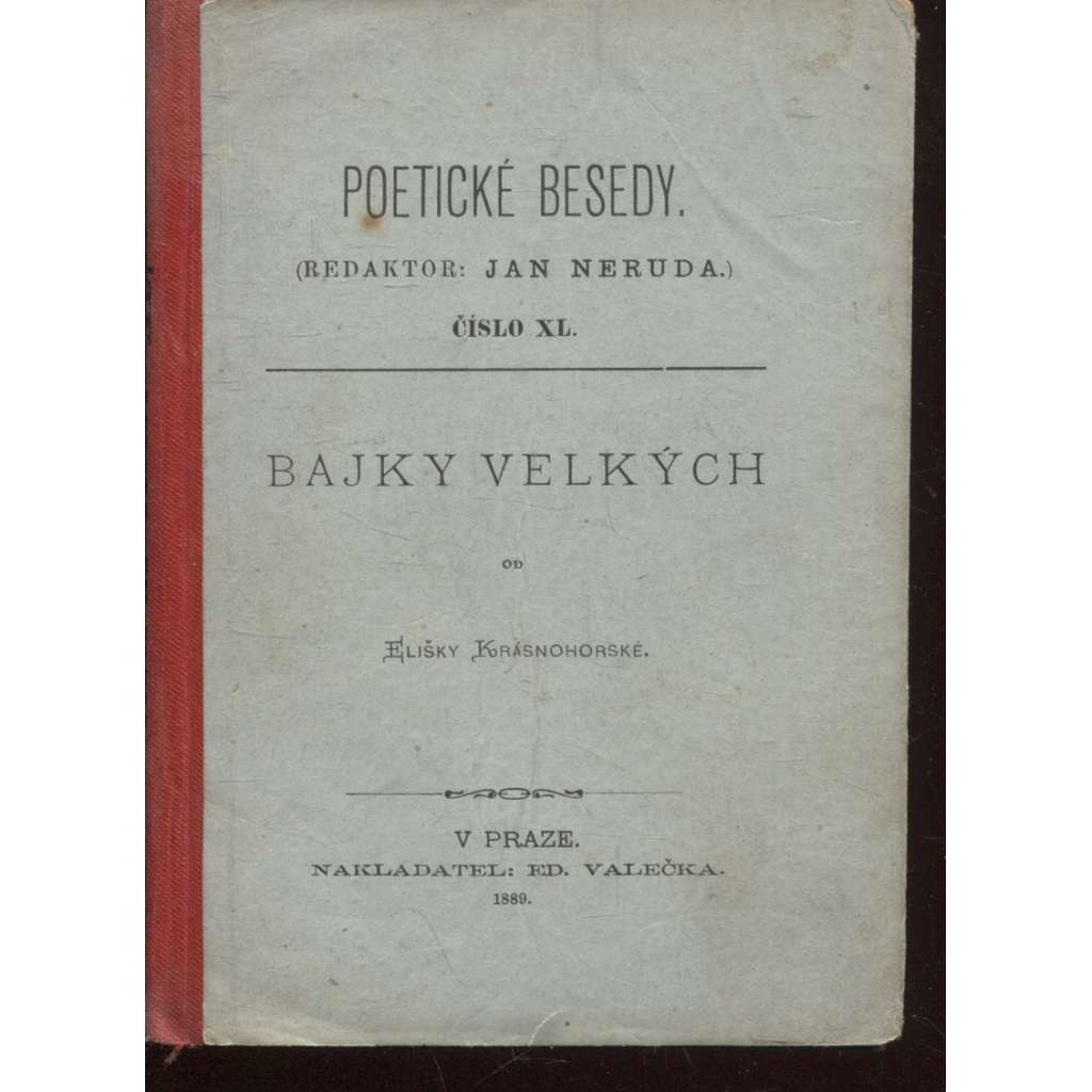 Bajky velkých (Poetické besedy)