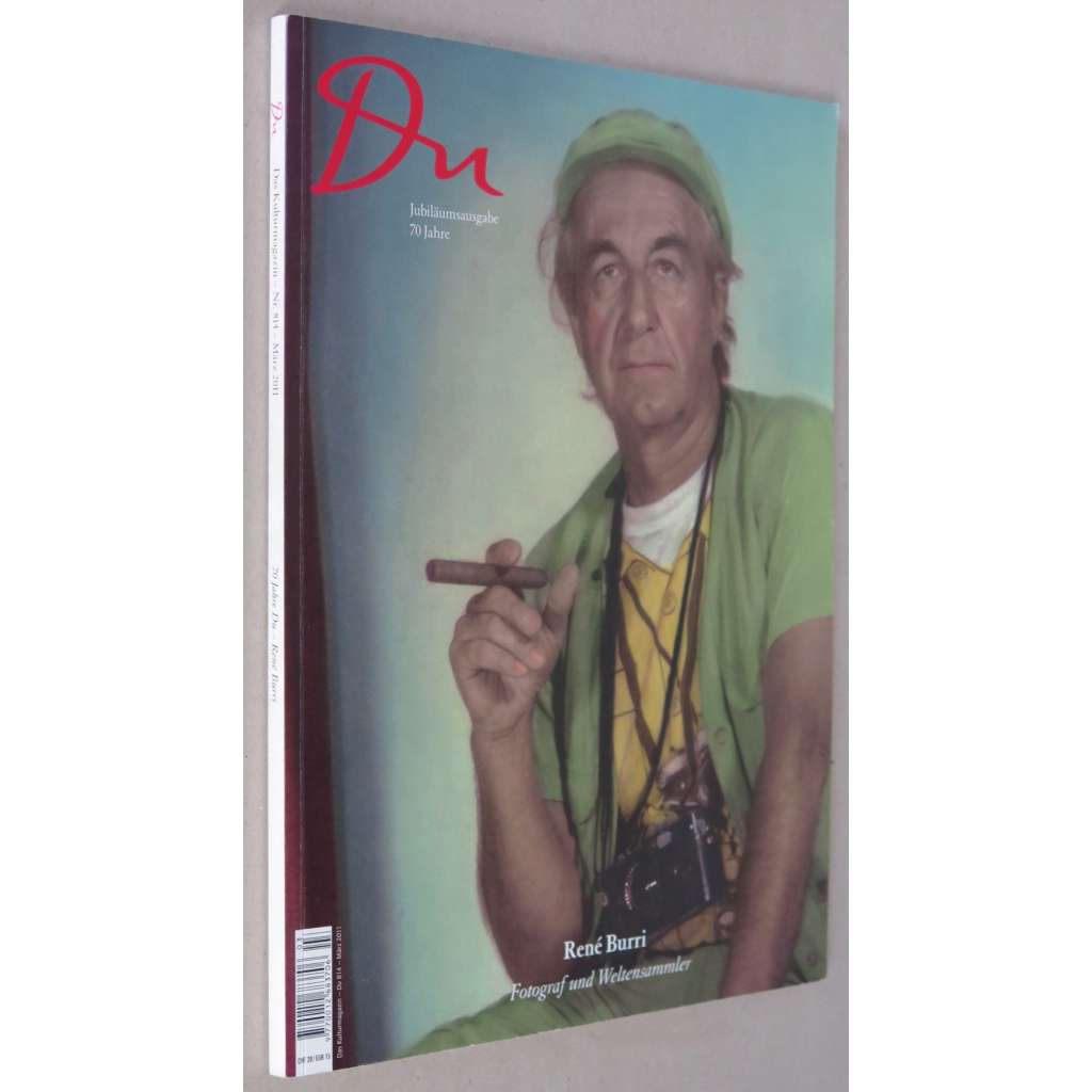 Du. Das Kulturmagazin, 2011, č. 814 (březen) [René Burri; časopis; fotografie; umění; Magnum Photos]