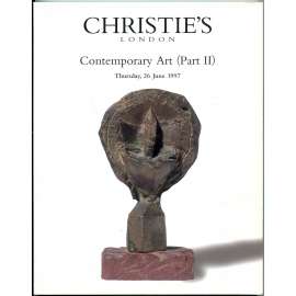 Contemporary Art (Part II): Christie's London; 5817 [Aukční katalog, současné umění, mj. i Basquiat, Warhol, Appel, Calder, Beuys, Haring, Christo]