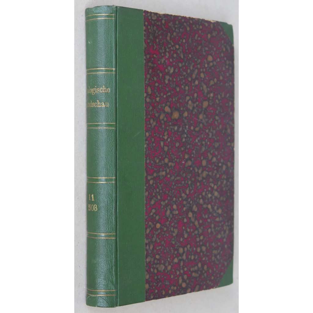 Theologische Rundschau, roč. 11 (leden - prosinec 1908) [teologie; Starý a Nový zákon; Bible; církevní dějiny]